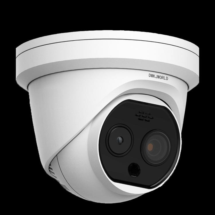 dwkjworld 热成像双光谱半球型网络摄像机 DW9413A 安防监控的智能之眼